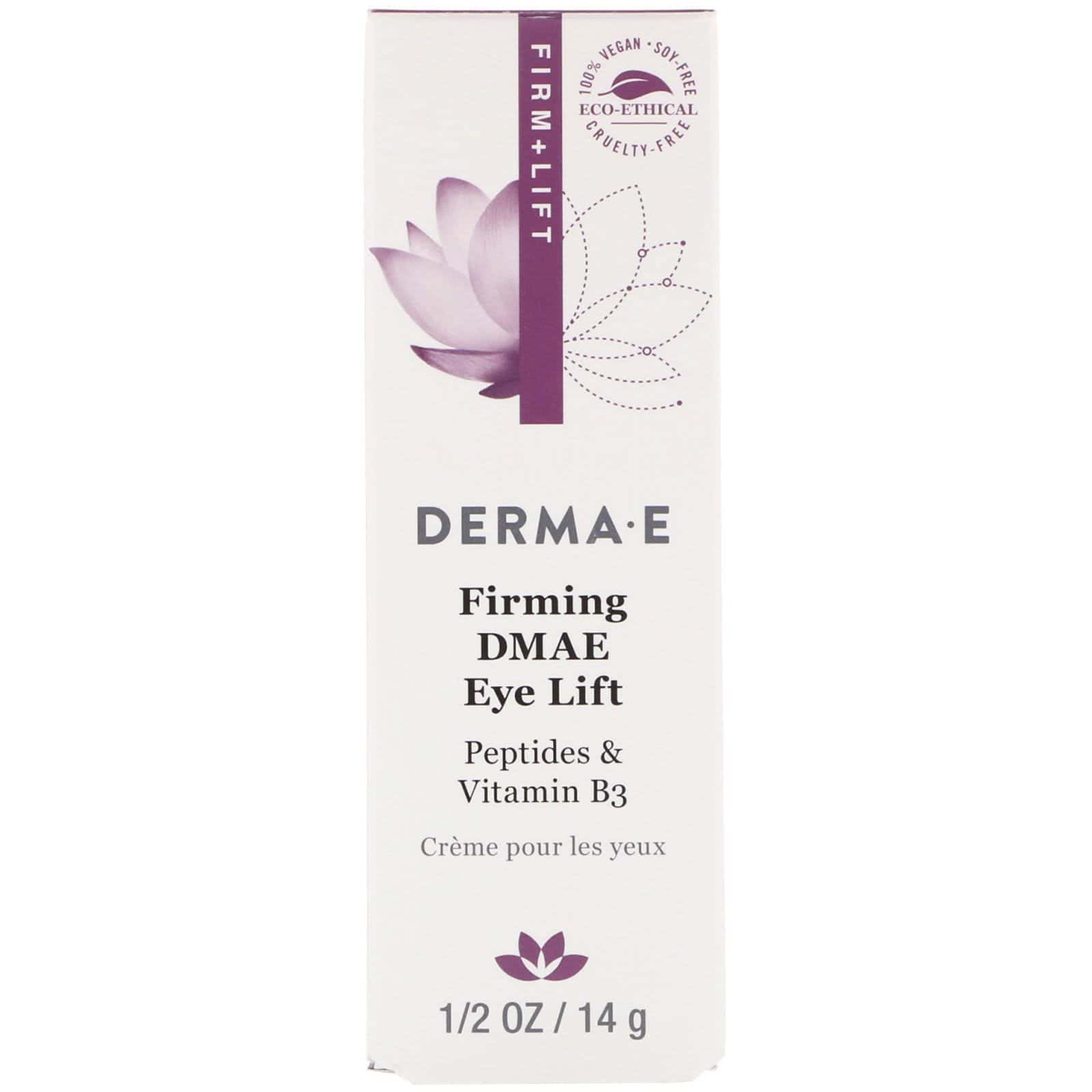 Derma E, Firming DMAE Eye Lift with Liftessence Peptides and Goji, 1/2 oz