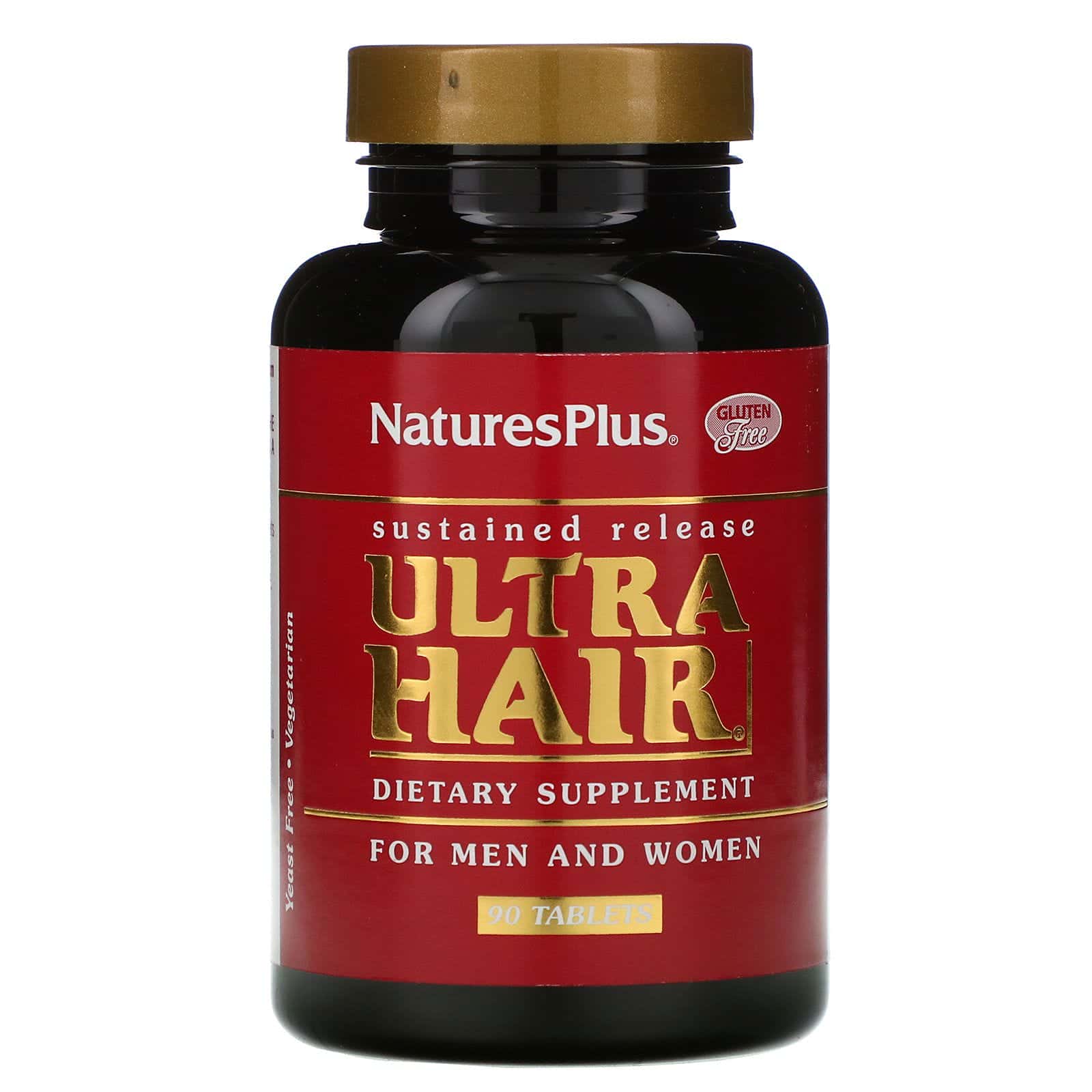 Nature's Plus, Ultra Hair, para hombres y mujeres, 90 comprimidos