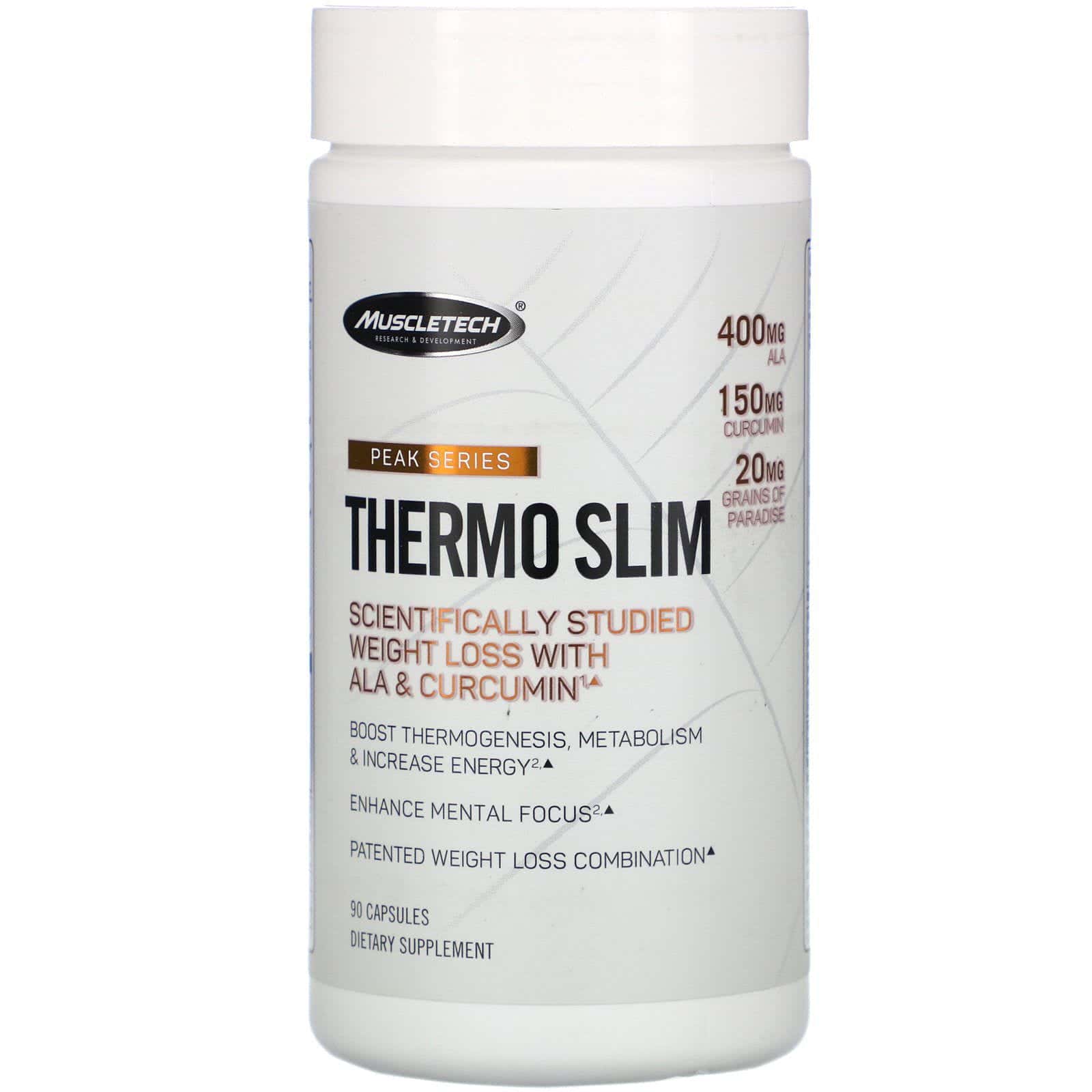 Muscletech, Serie Peak, Termofigura, 90 cápsulas
