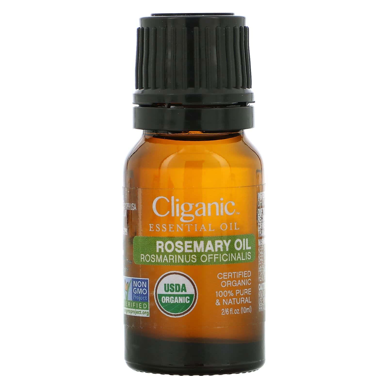 Cliganic, 100% Pure Essential Oil, Rosemary Oil, 2/6 fl. oz. (10 ml)