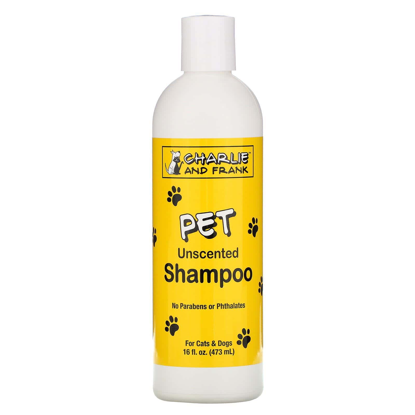 Charlie & Frank, Champú para mascotas, Sin perfume, 473 ml (16 oz. líq.)