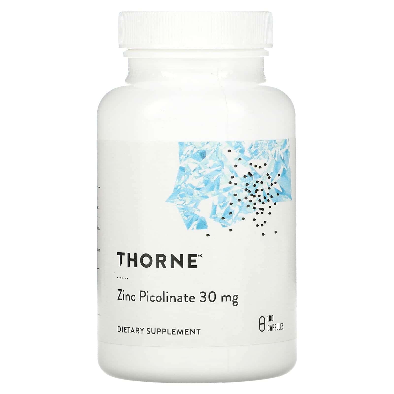 Thorne, Picolinato de zinc, 30 mg, 180 cápsulas