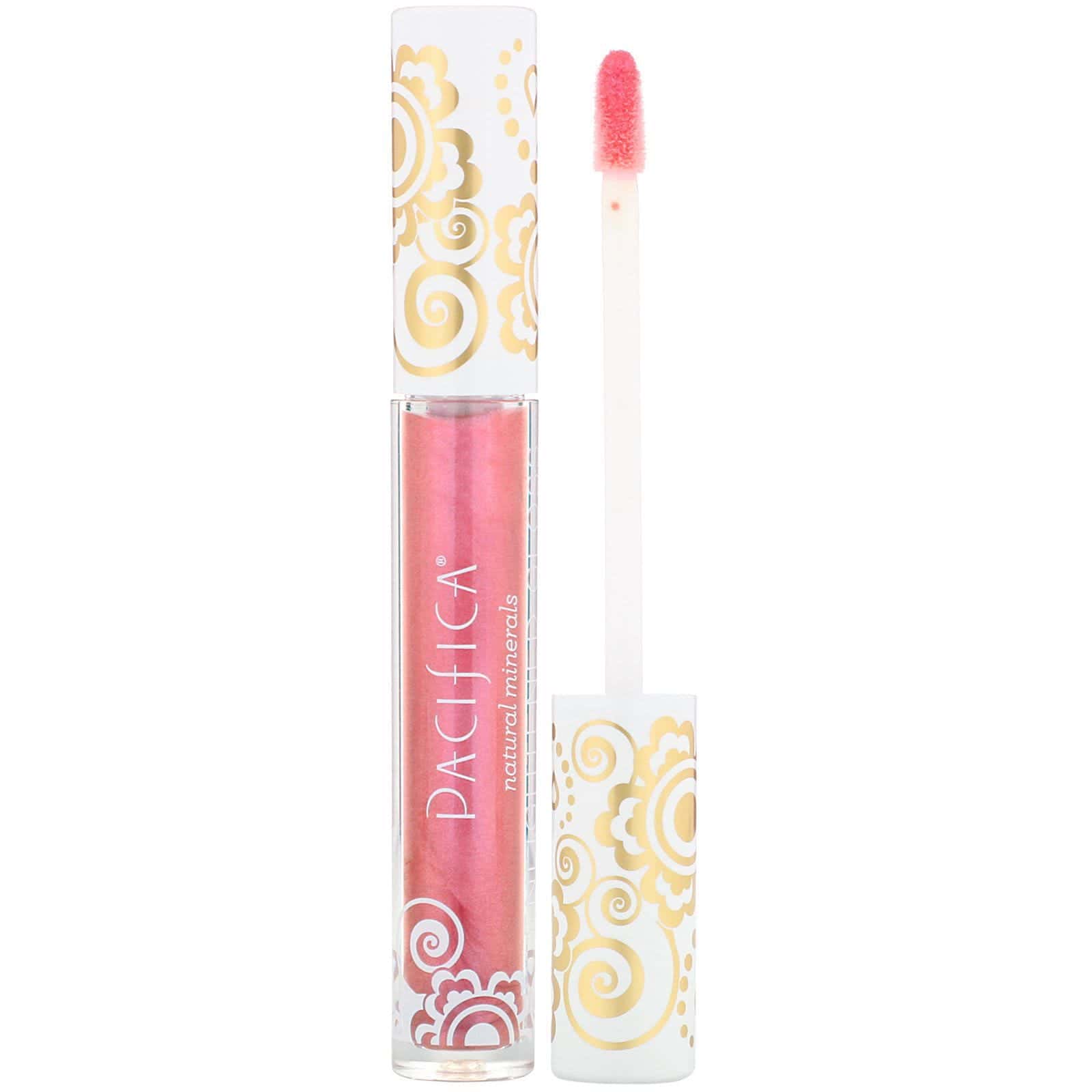 Pacifica, Enlightened Gloss, Brillo Mineral Nutritivo para los Labios, Beso Playero, 0.10 oz (2.8 g)