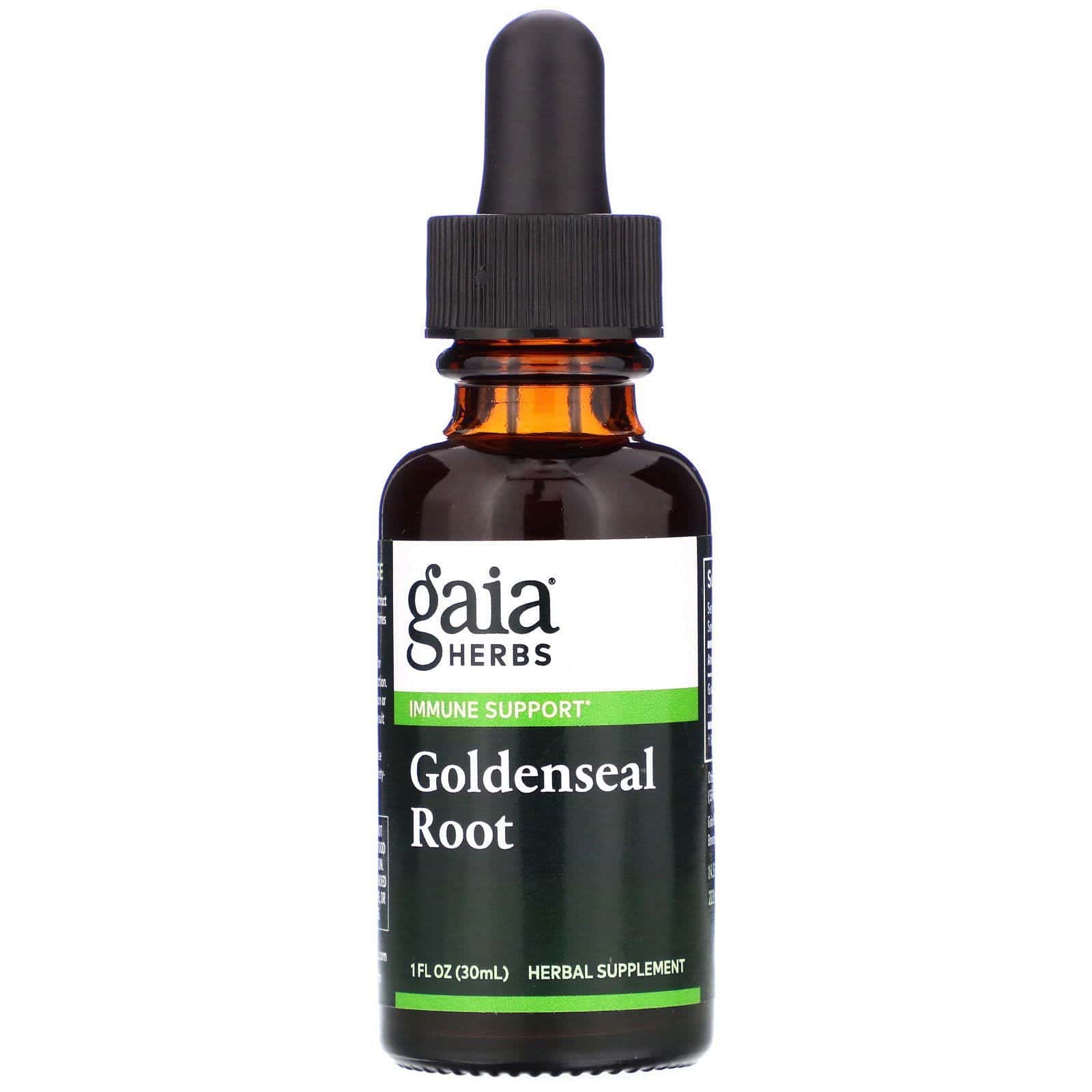 Gaia Herbs, Raíz de sello de oro, 30 ml (1 fl oz)