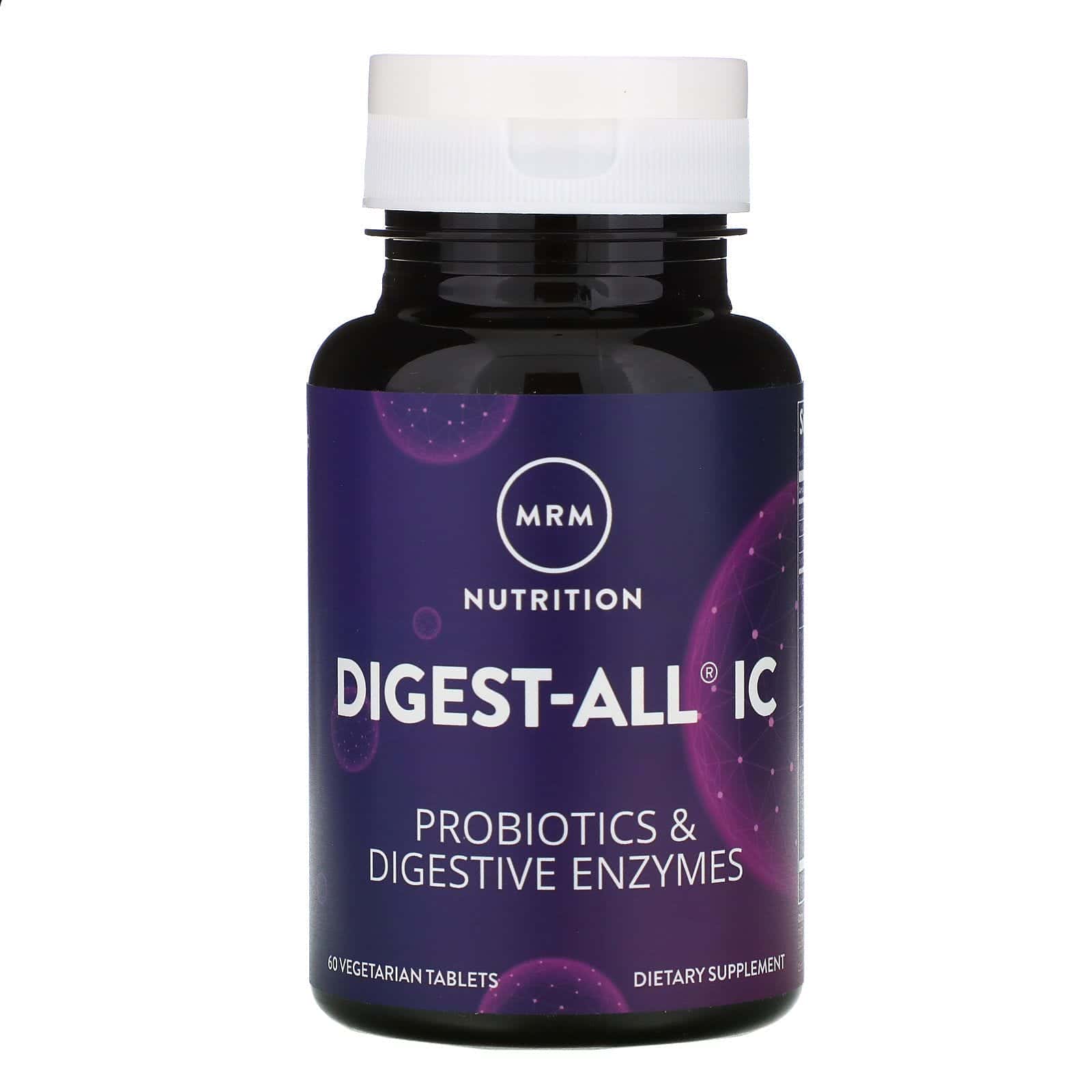 MRM, Digest-All IC, 60 tabletas vegetarianas