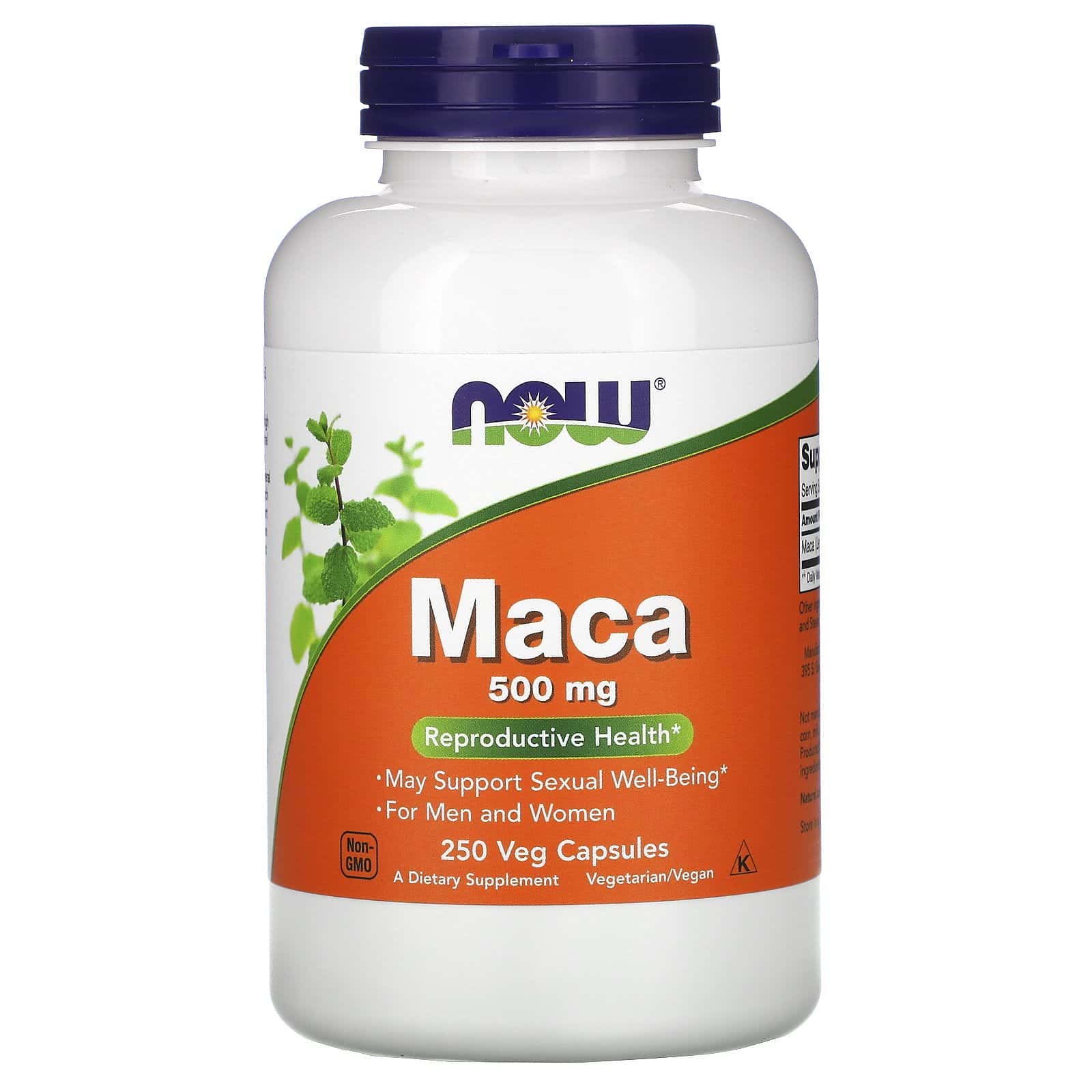 Now Foods, Maca, 500 mg, 250 cápsulas vegetales
