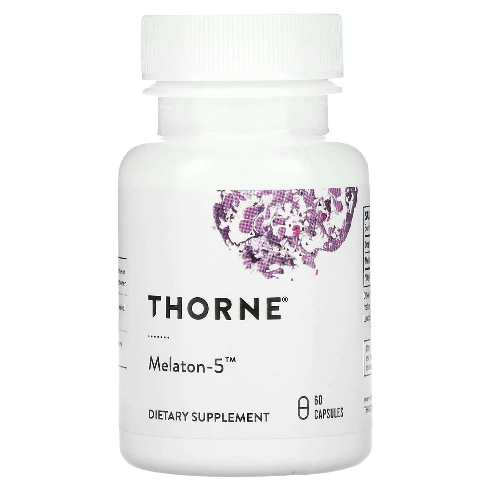 Thorne, Melaton-5, 60 cápsulas