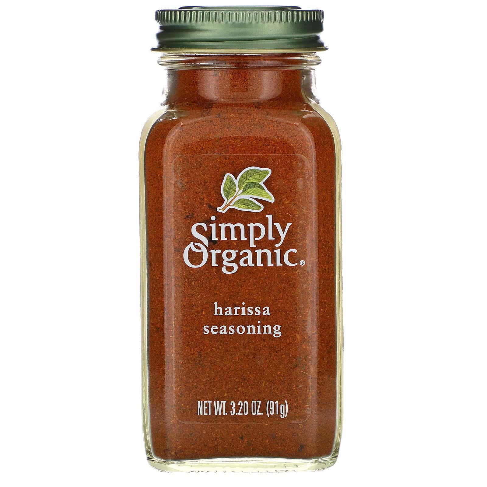 Simply Organic, Condimento Harissa, 91 g (3,20 oz)