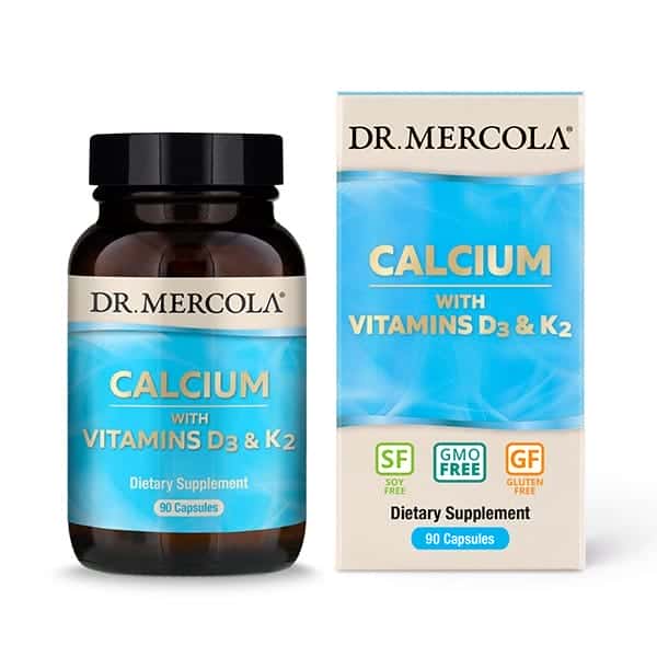 Calcio con Vitaminas D3 y K2