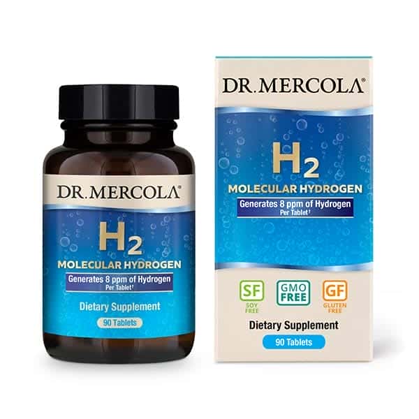Hidrógeno Molecular H2, 90 caps