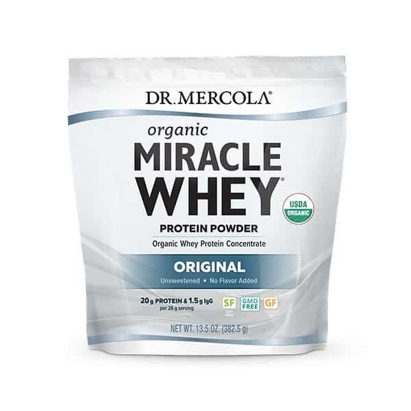Proteína Orgánica Miracle Whey® - Original (13.50 oz.)