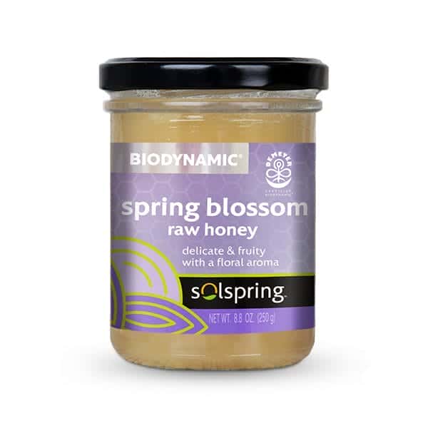 Miel Cruda Solspring® Biodynamic® Spring Blossom (8.80 Oz.)