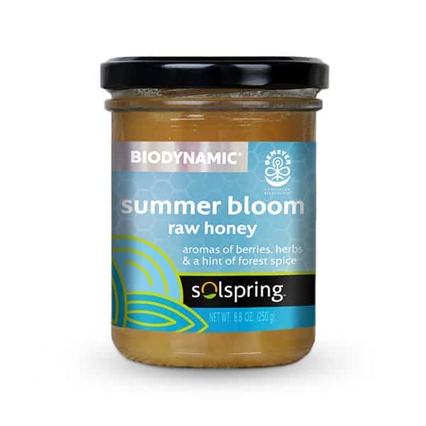 Miel Cruda Solspring® Biodynamic® Summer Bloom (8.80 Oz.)