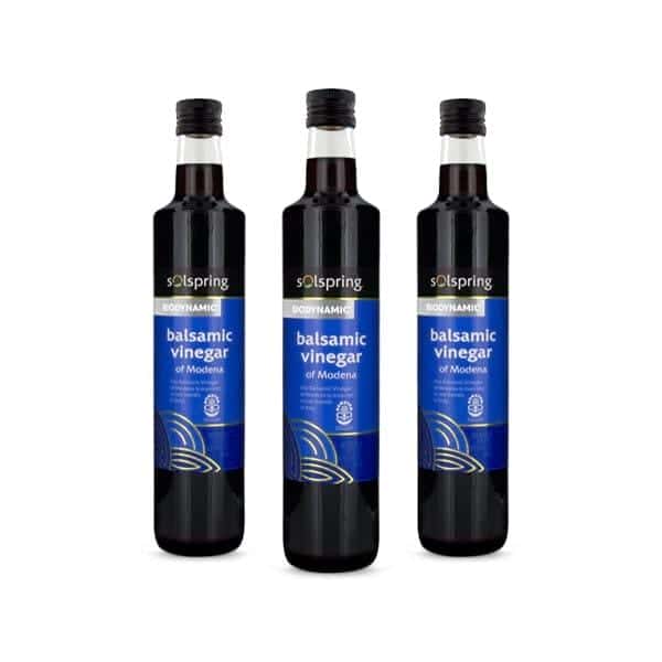 Vinagre Balsámico Solspring® Biodynamic® de Módena (16.90 Fl. Oz.)