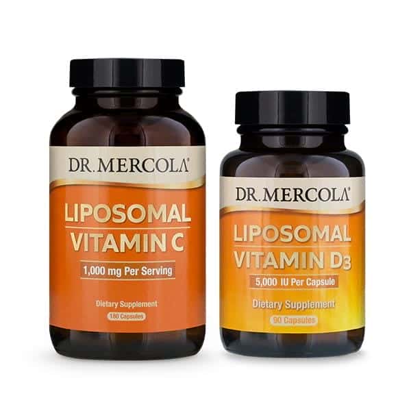 Vitaminas Liposomales C y D3 (5000 UI)