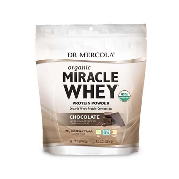 Proteína Orgánica Miracle Whey® - Chocolate (20.60 Oz.)