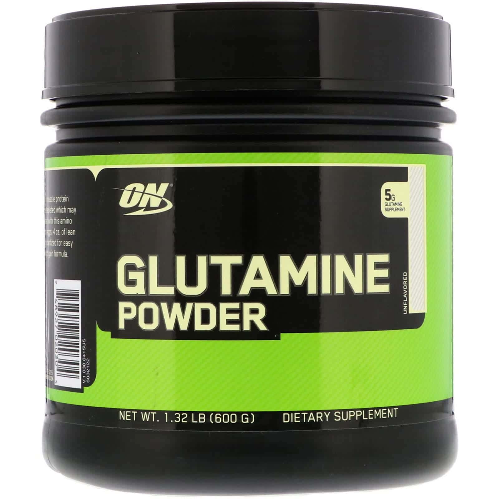 Optimum Nutrition, Glutamina en polvo, Sin sabor, 1.32 lb (600 g)