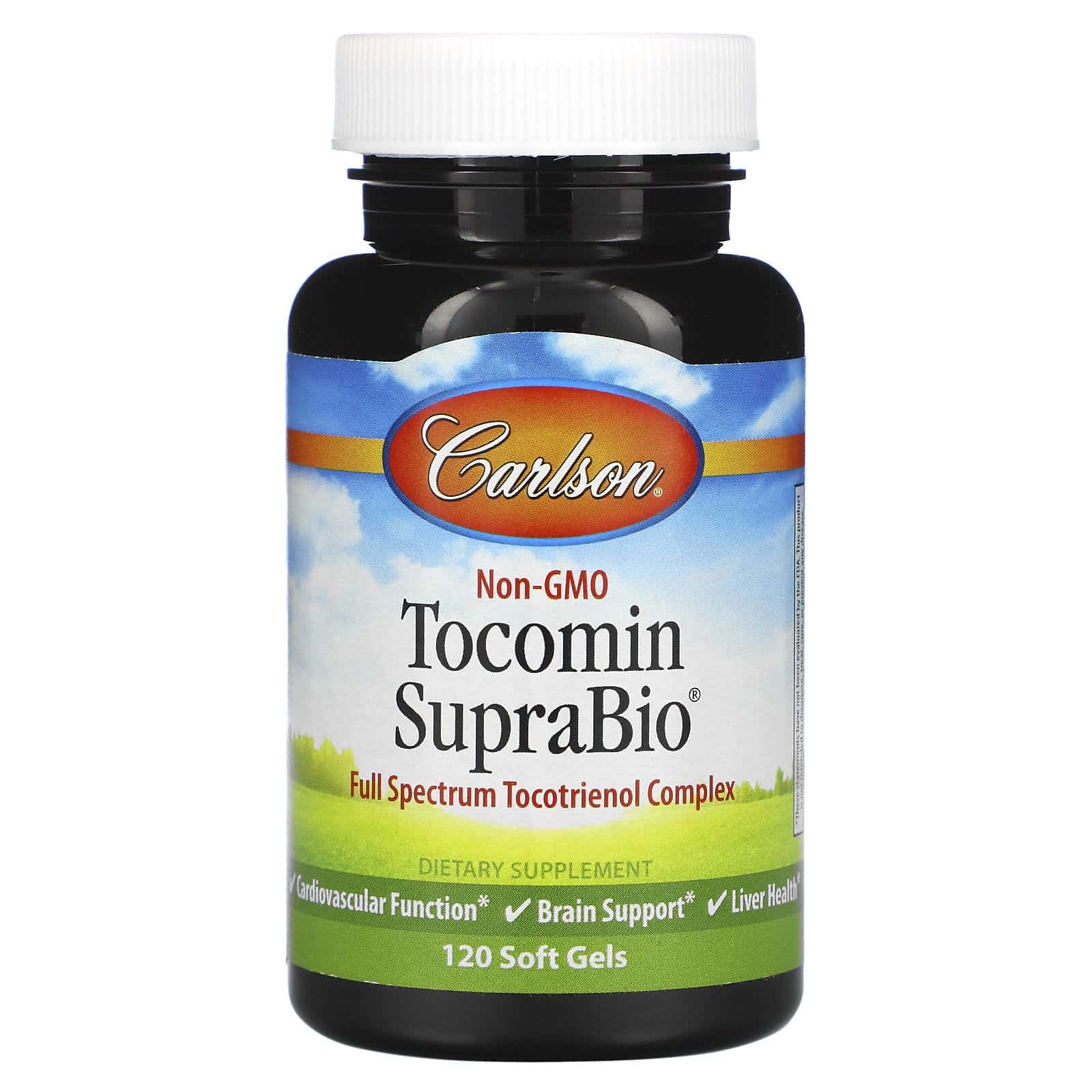 Carlson Labs, Tocomin SupraBio, 120 cápsulas blandas