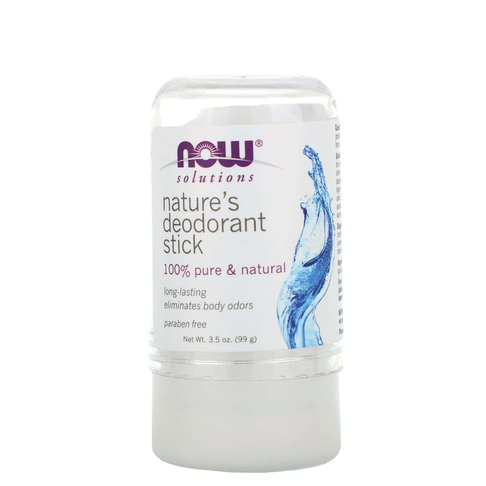 Now Foods, Desodorante en barra Nature, 3.5 oz (99 g)