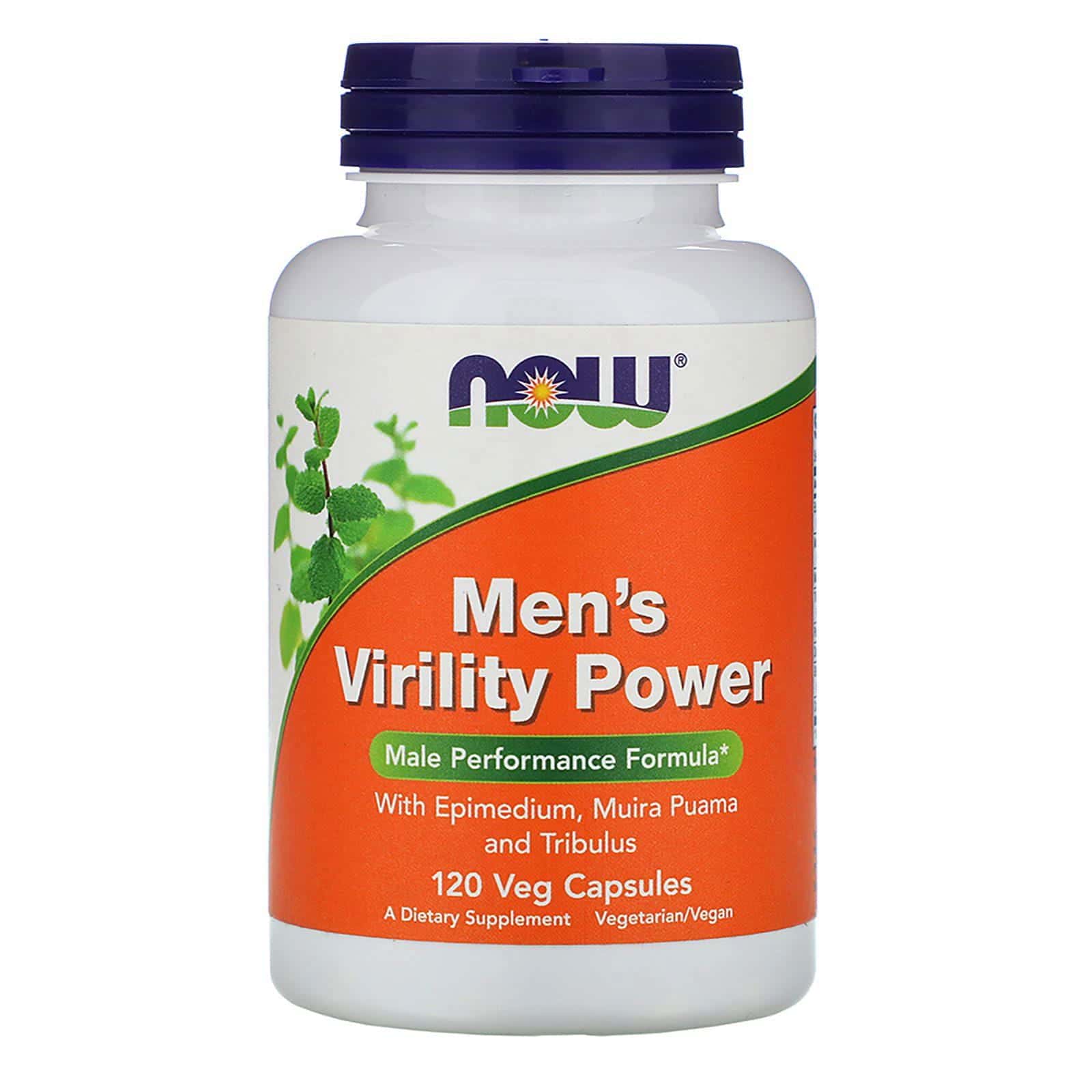 Now Foods, Men's Virility Power, 120 cápsulas vegetales