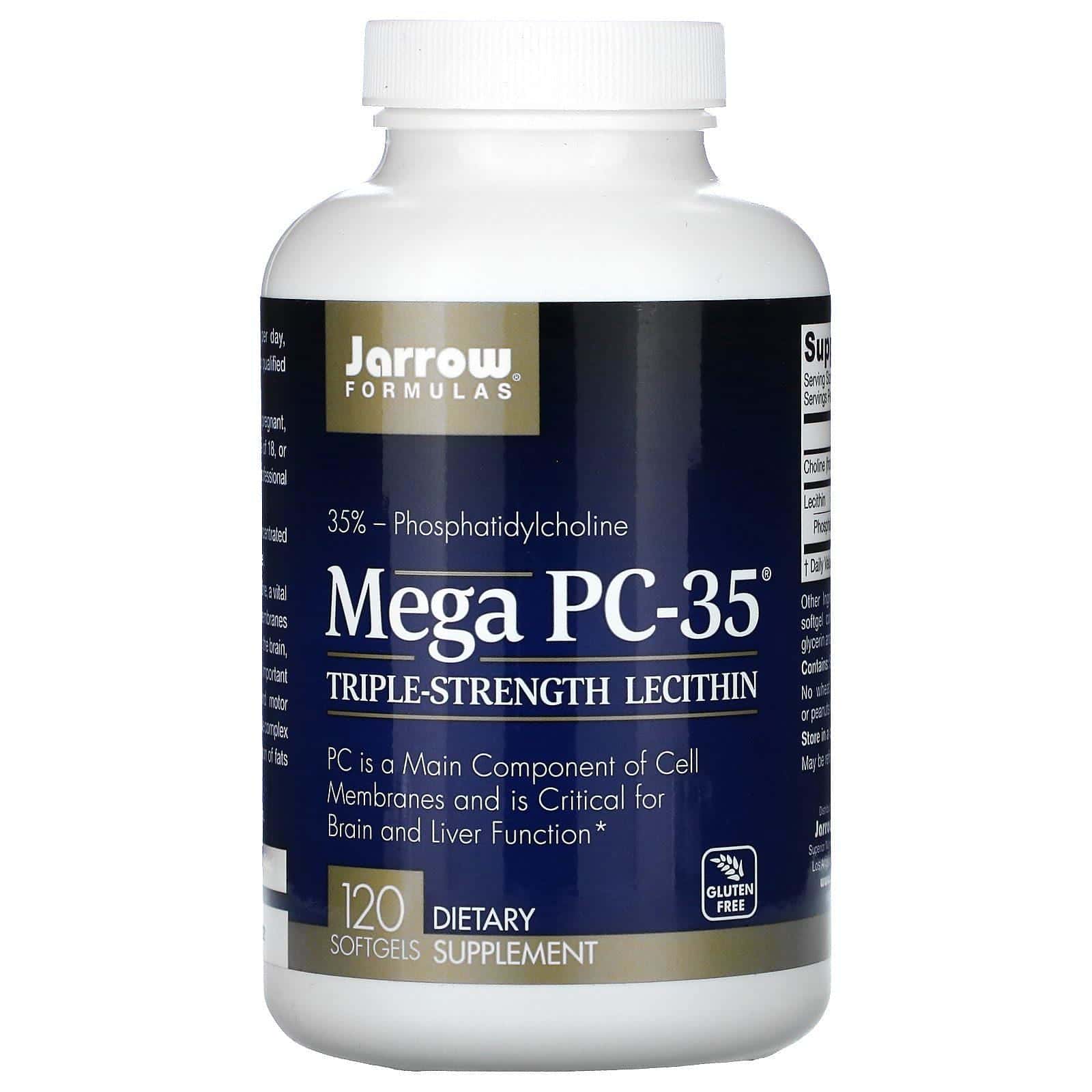 Jarrow Formulas, Mega PC-35, 120 cápsulas blandas
