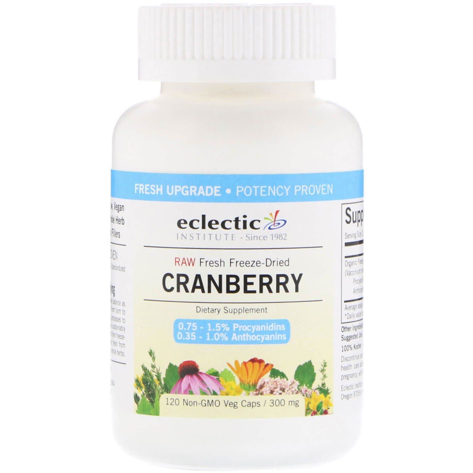 Eclectic Institute, Arándono, 300 mg, 120 cápsulas vegetales