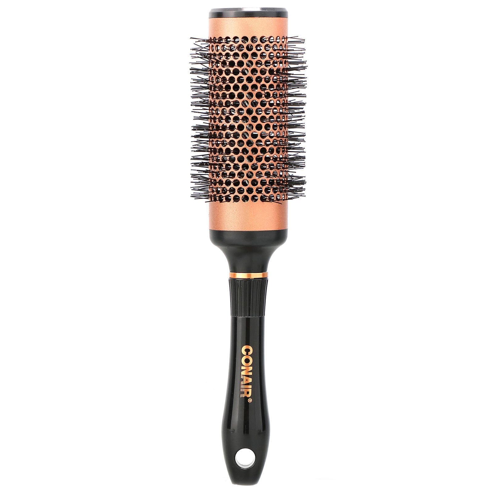 Conair, Cepillo pequeño y redondo para secado rápido de cabello, Colección de cobre, 1 cepillo