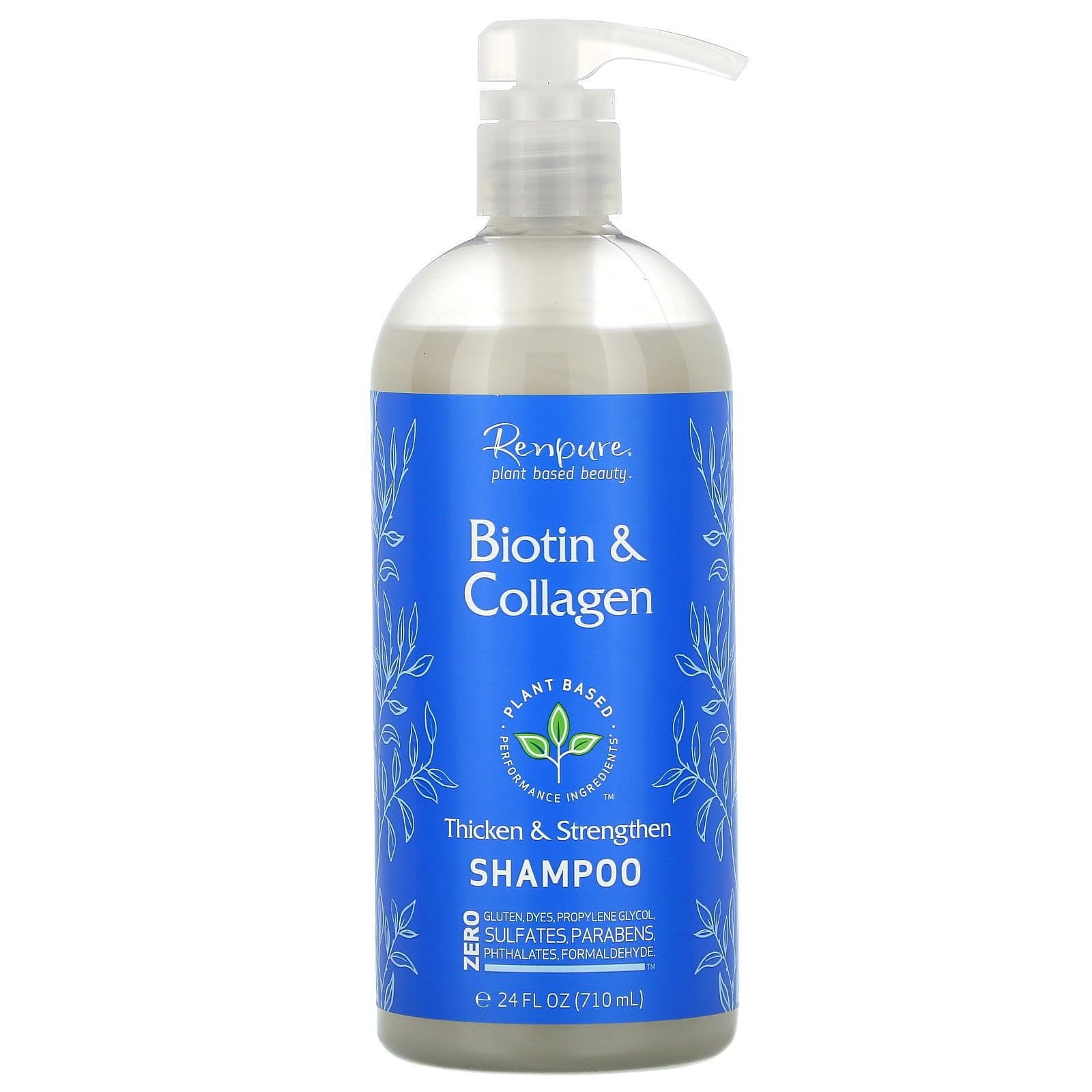 Renpure, Biotin & Collagen Shampoo, 24 fl oz (710 ml)