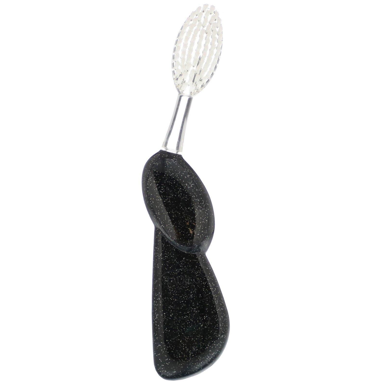 RADIUS, Cepillo grande, Suave, Para personas diestras, Destello negro, 1 cepillo de dientes