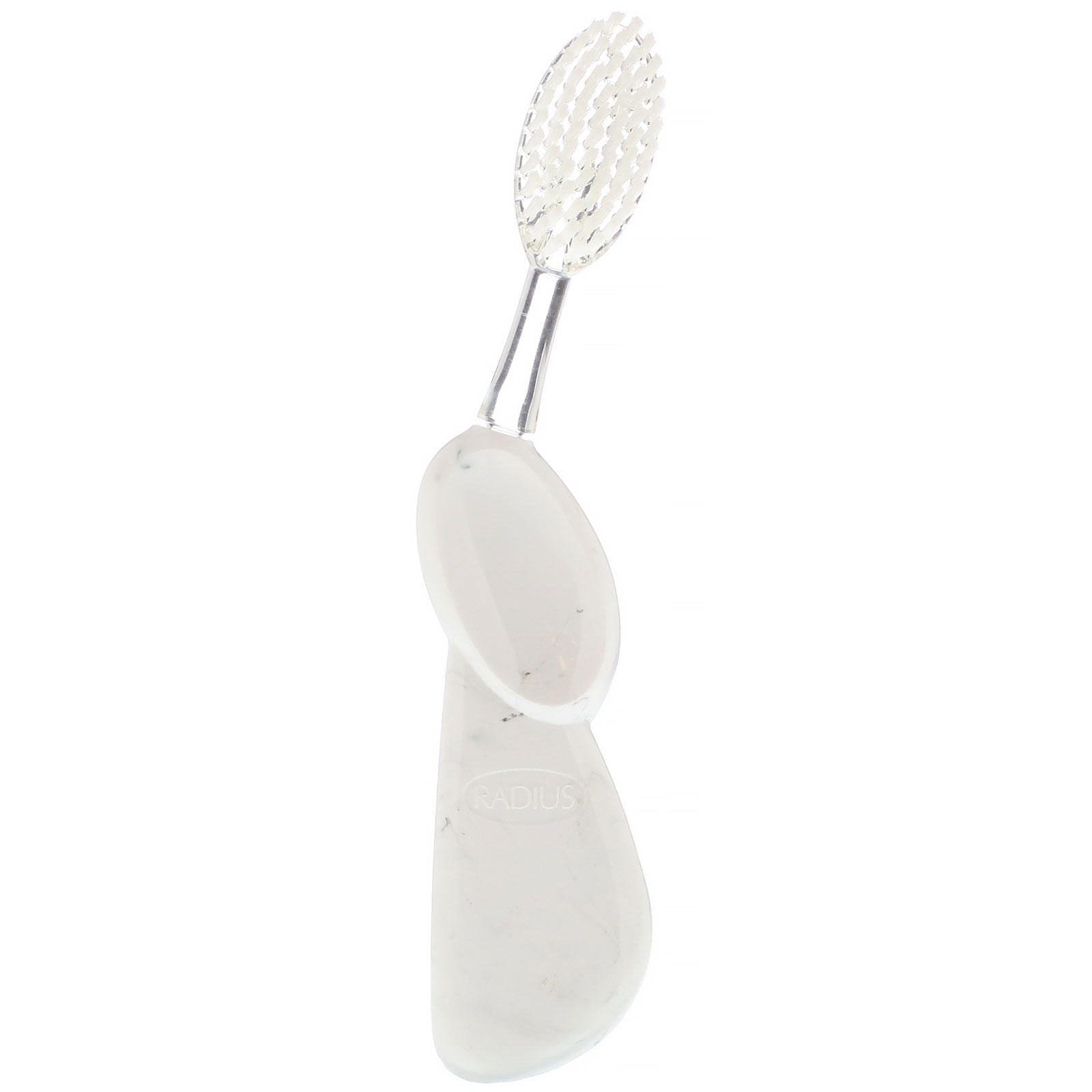 RADIUS, El Pincel Grande, Suave, Para personas diestras, Mármol, 1 cepillo dental