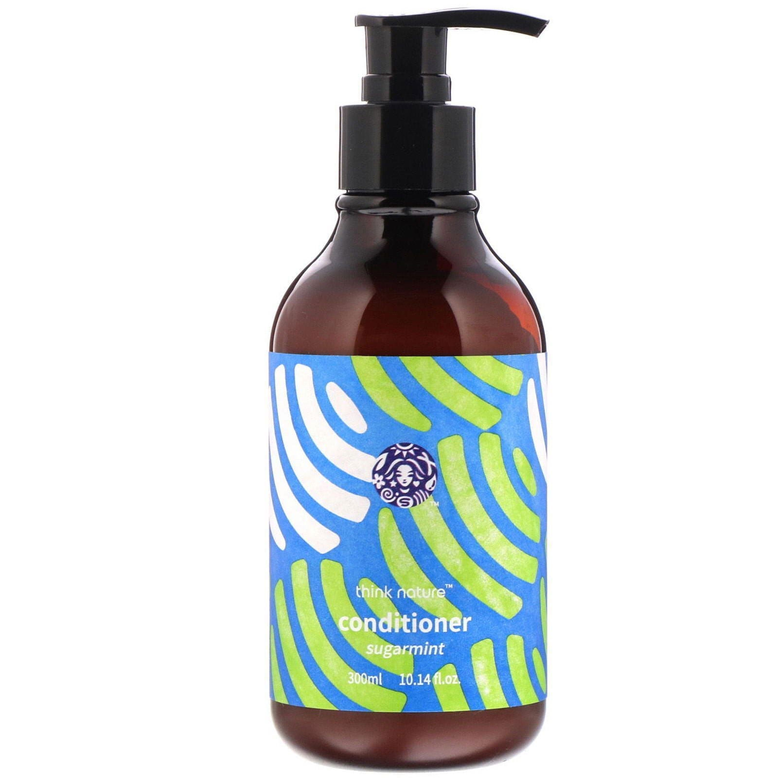 Think Nature, Acondicionador, Azúcar y menta, 300 ml (10,14 oz. líq.)