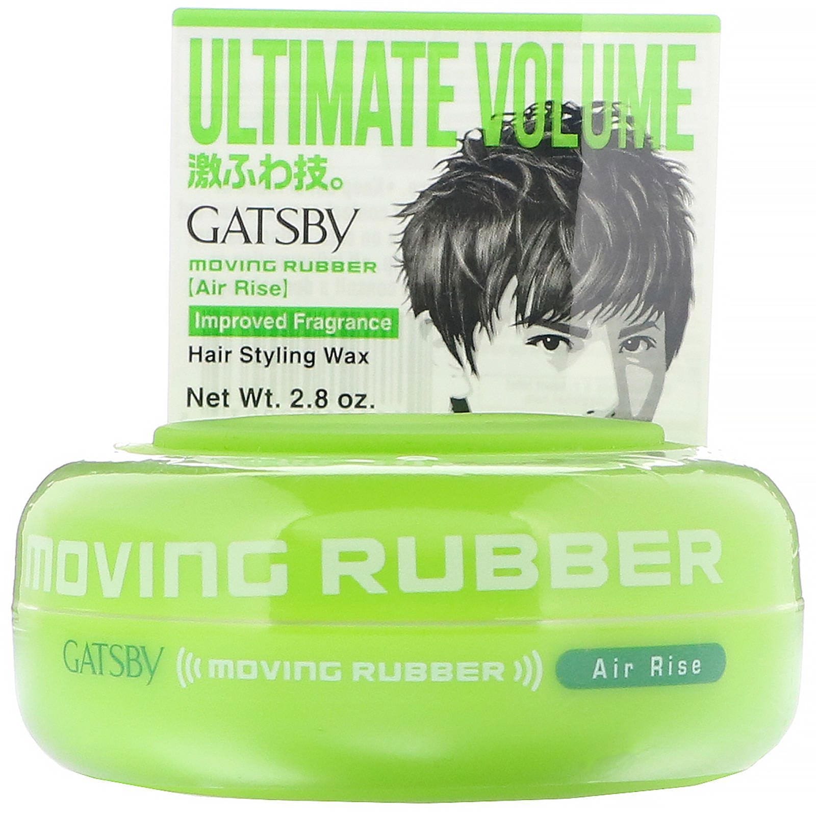 Mandom, Gatsby Moving Rubber, Cera de moldeado para el cabello, Vuelo al cielo, 2,8 oz