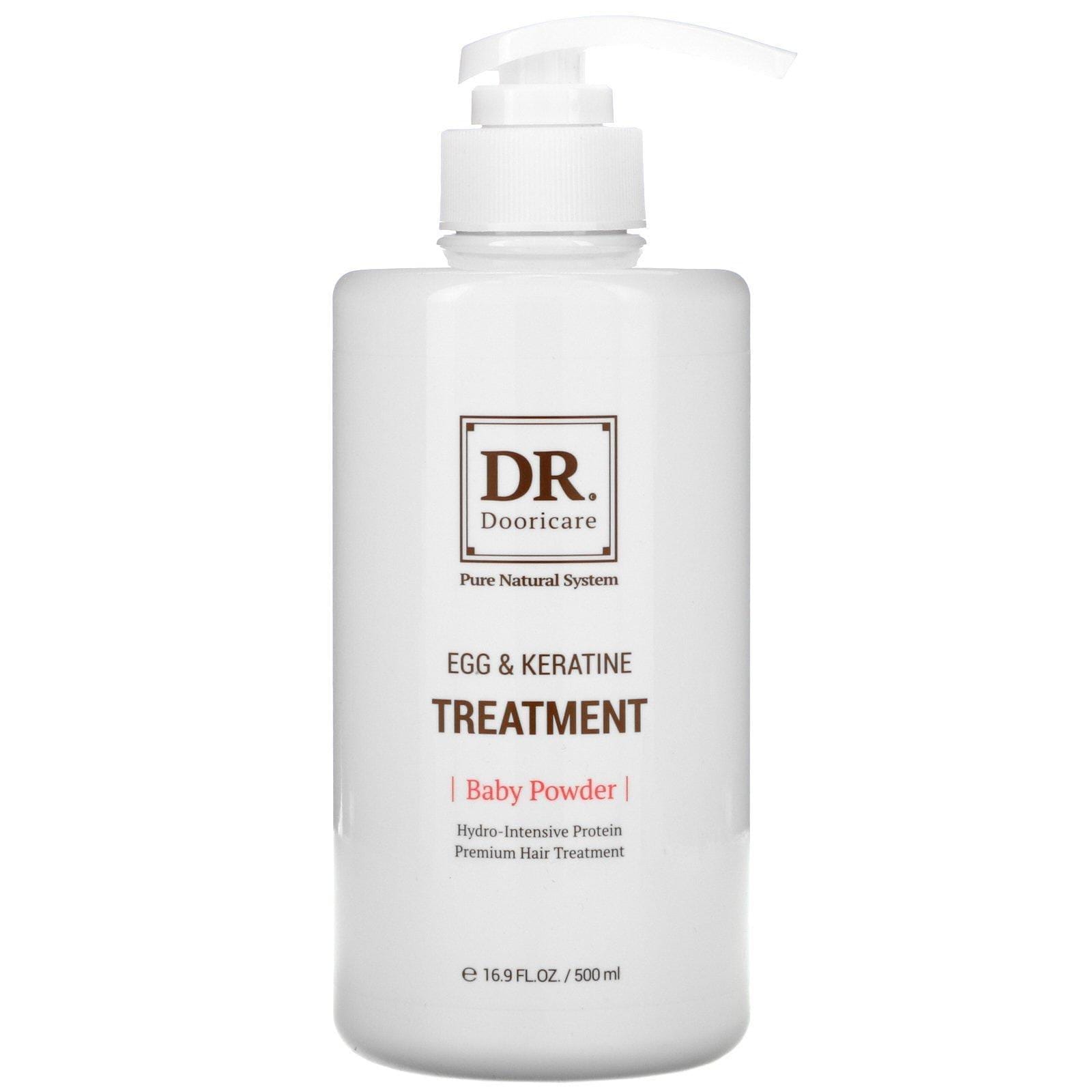 Doori Cosmetics, Daeng Gi Meo Ri, Dr. Egg & Keratine Treatment, Baby Powder, 16.9 fl oz (500 ml)