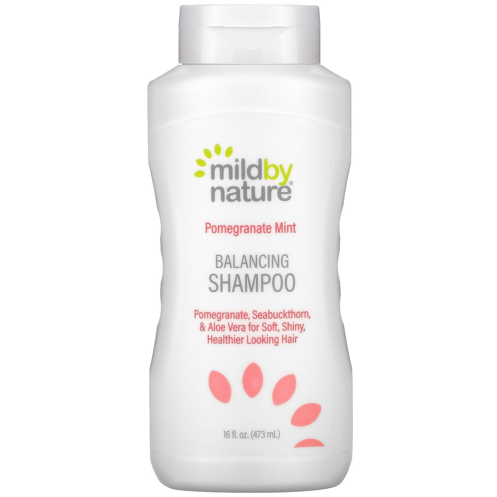 Mild By Nature, Champú equilibrador con granada y menta, 473 ml (16 oz. líq.)