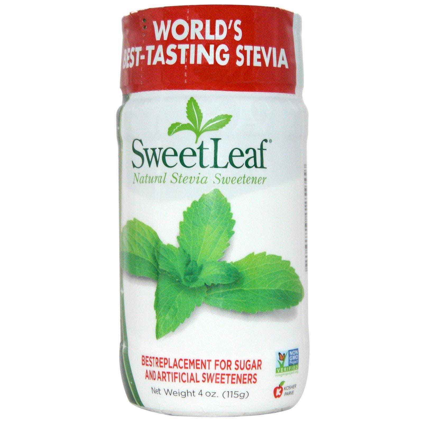 Wisdom Natural, SweetLeaf, Endulzante Natural de Stevia, 4 oz (115 g)