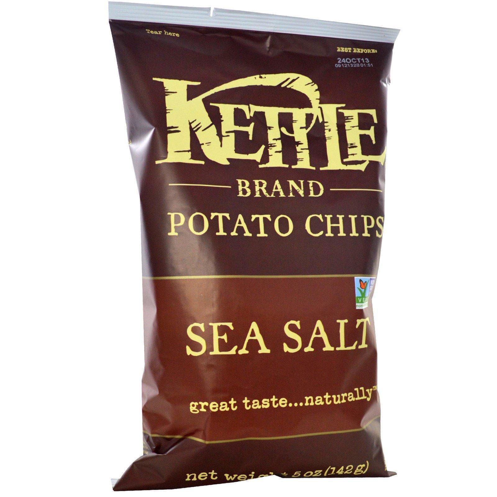 Kettle Foods, Patatitas, Sal Marina, 5 oz (142 g)