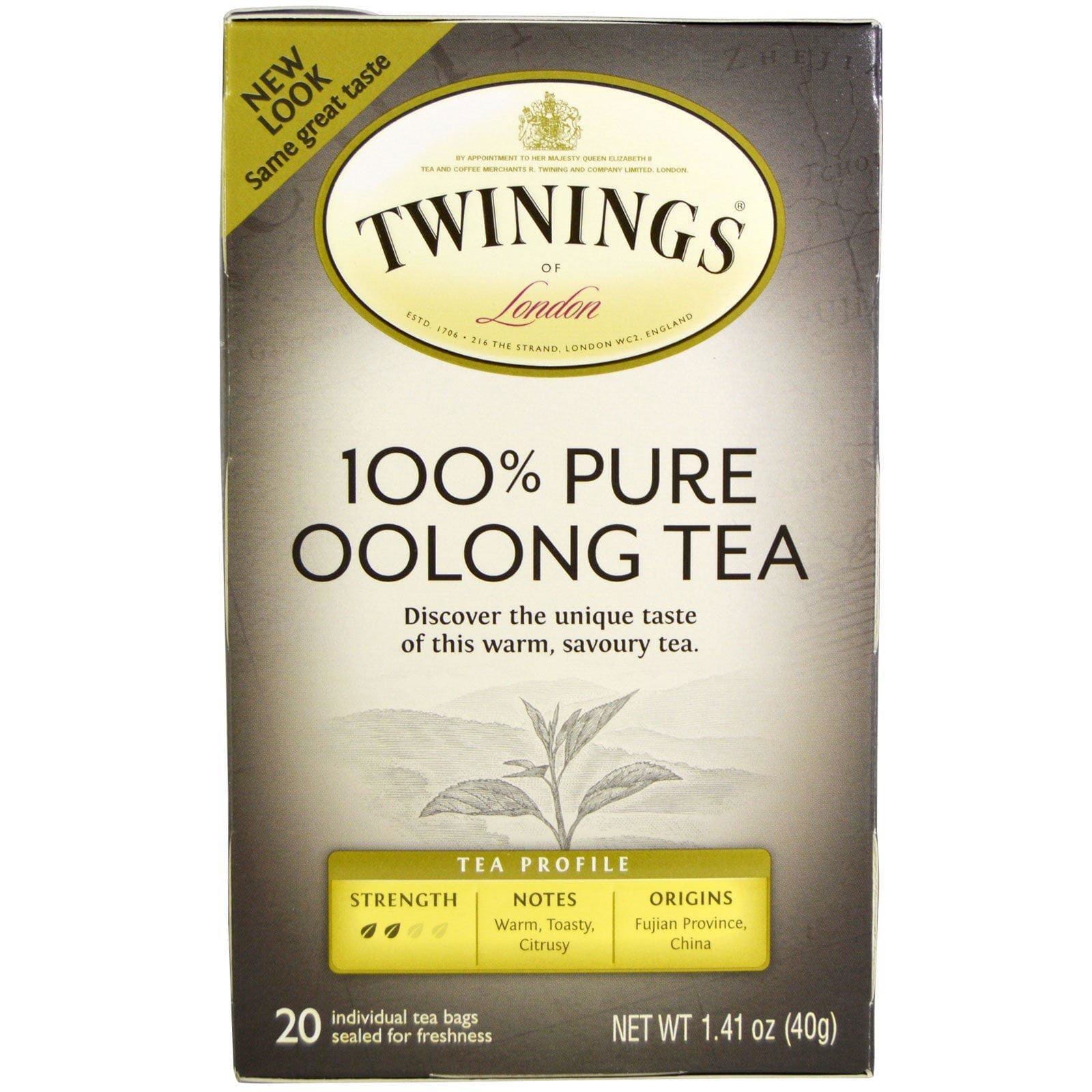 Twinings, Orígenes, Té Oolong de China, 20 bolsitas de té, 1,41 oz (40 g)