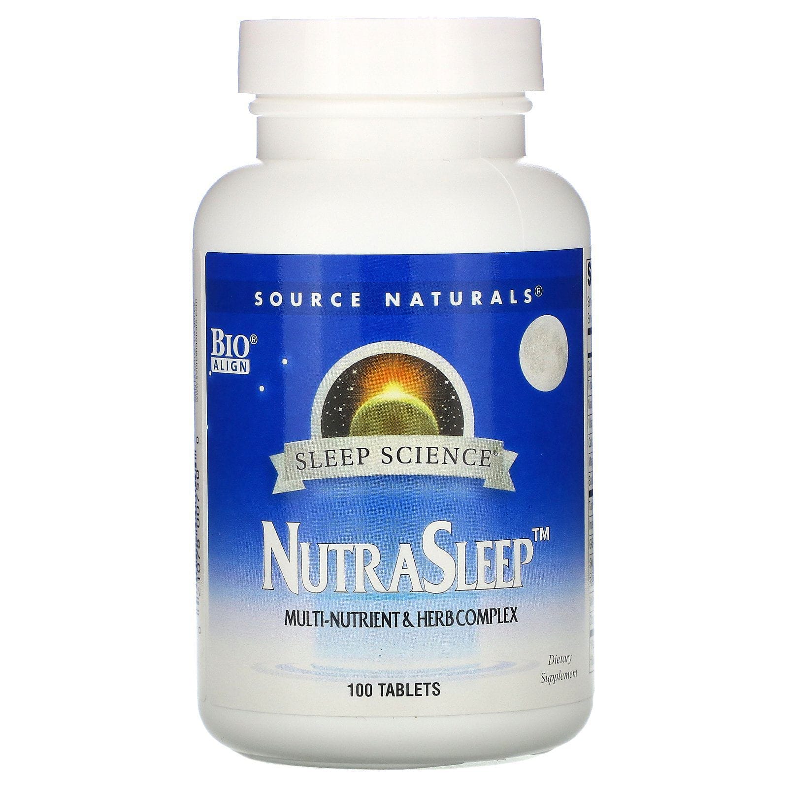 Source Naturals, NutraSleep, 100 tabletas