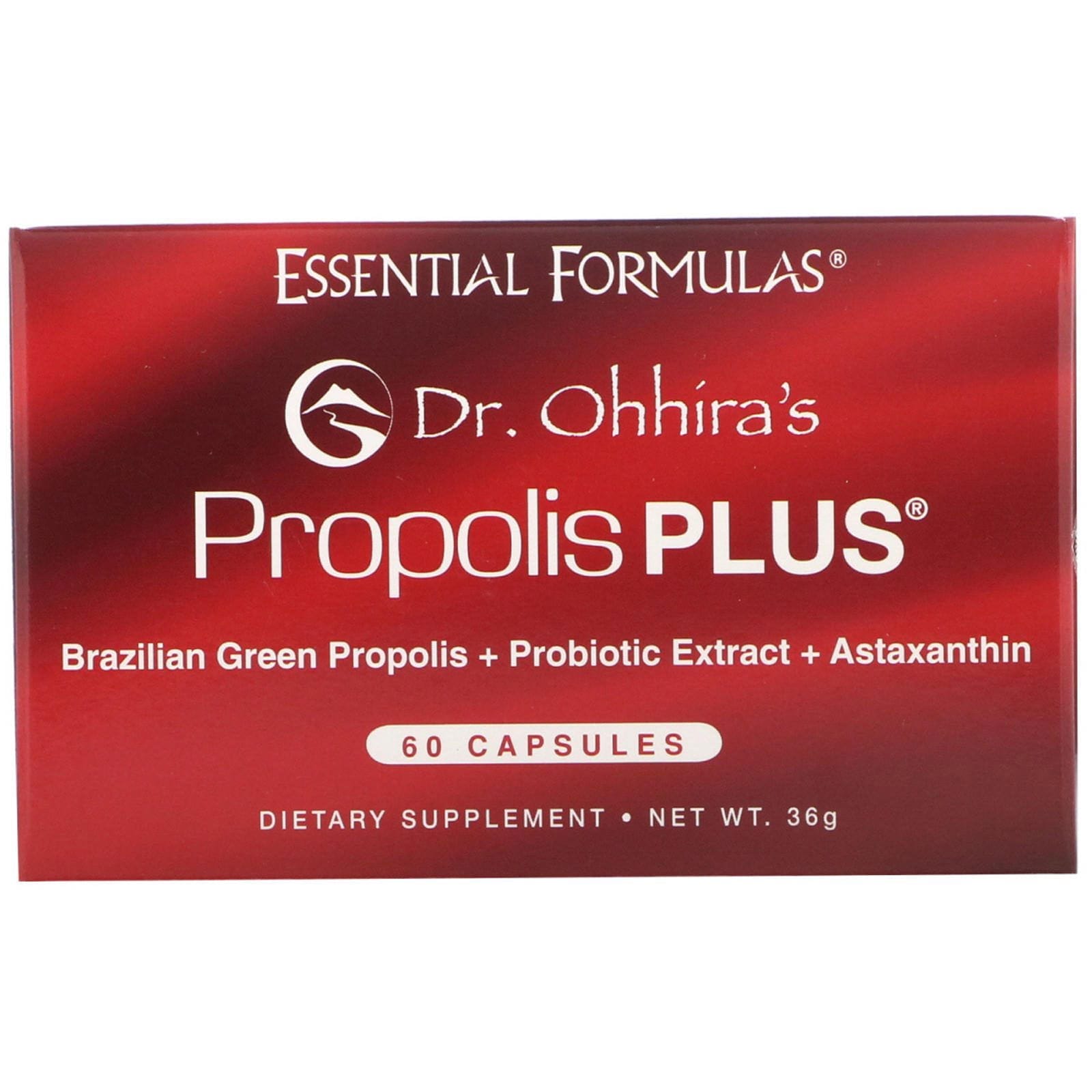 Dr. Ohhira's, Propolis Plus, 60 cápsulas