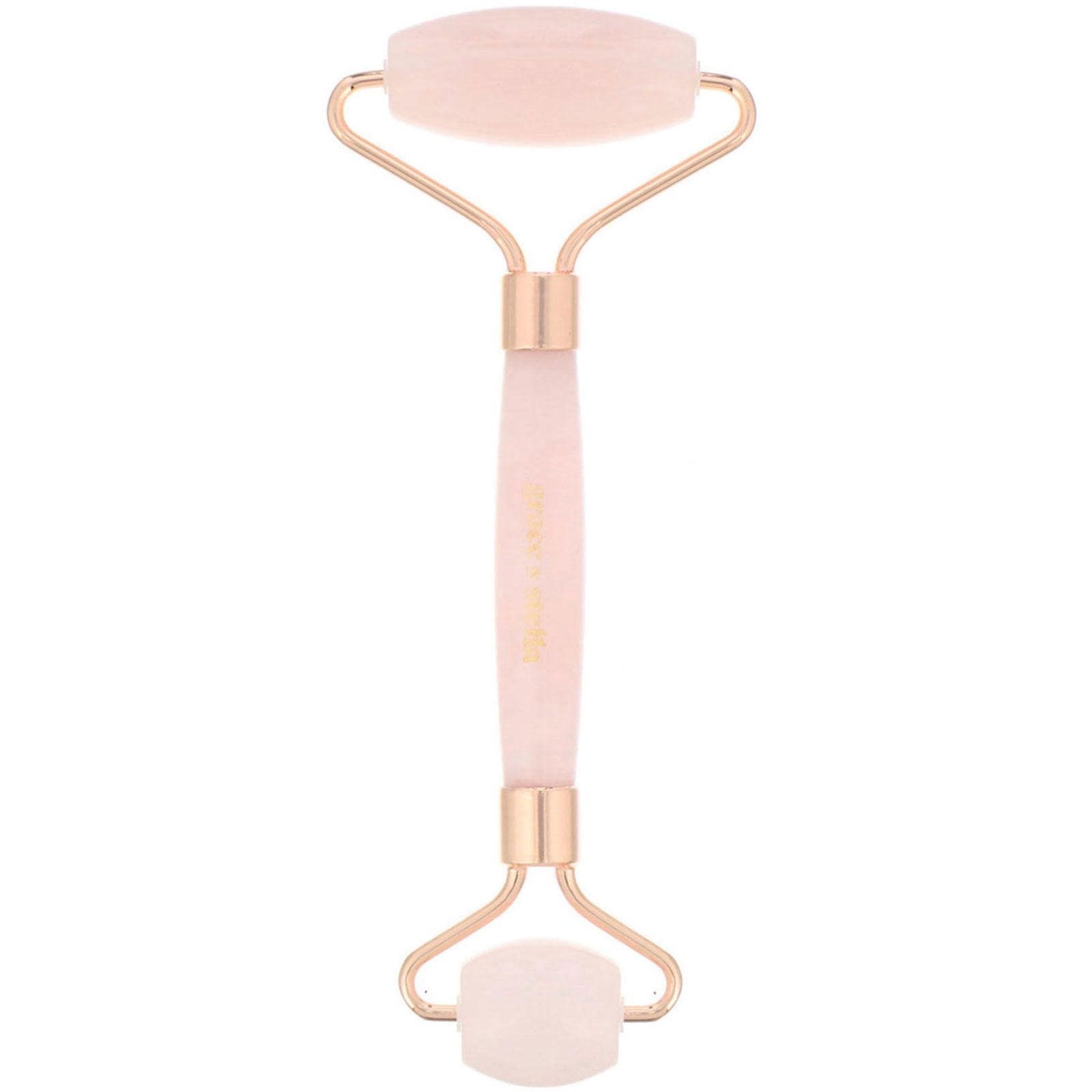 Grace & Stella, Rodillo facial de cuarzo rosa, 1 rodillo