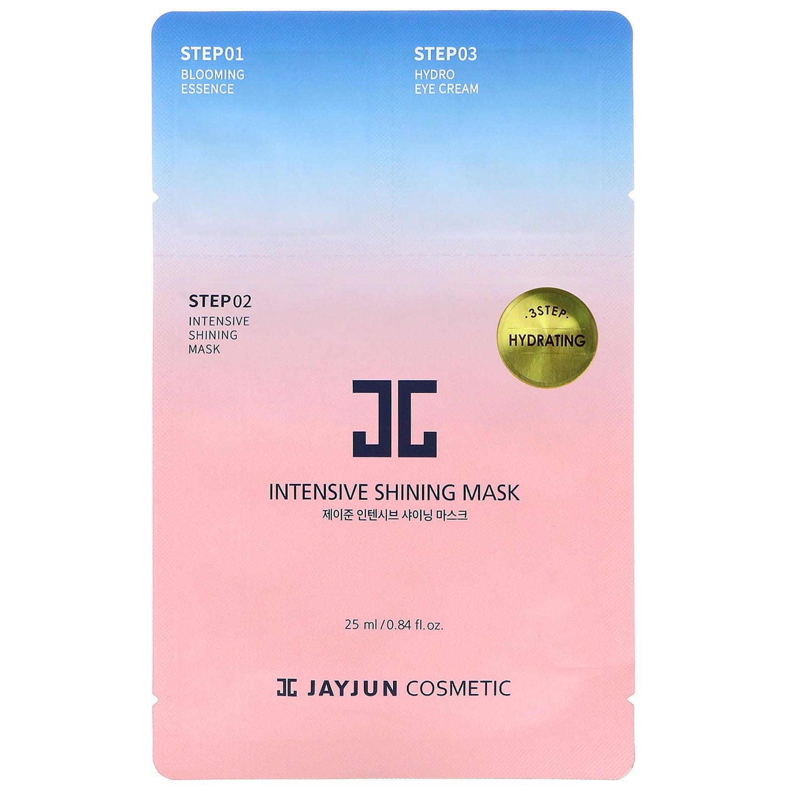 Jayjun Cosmetic, Mascarilla hidratante en 3 pasos, 1 set