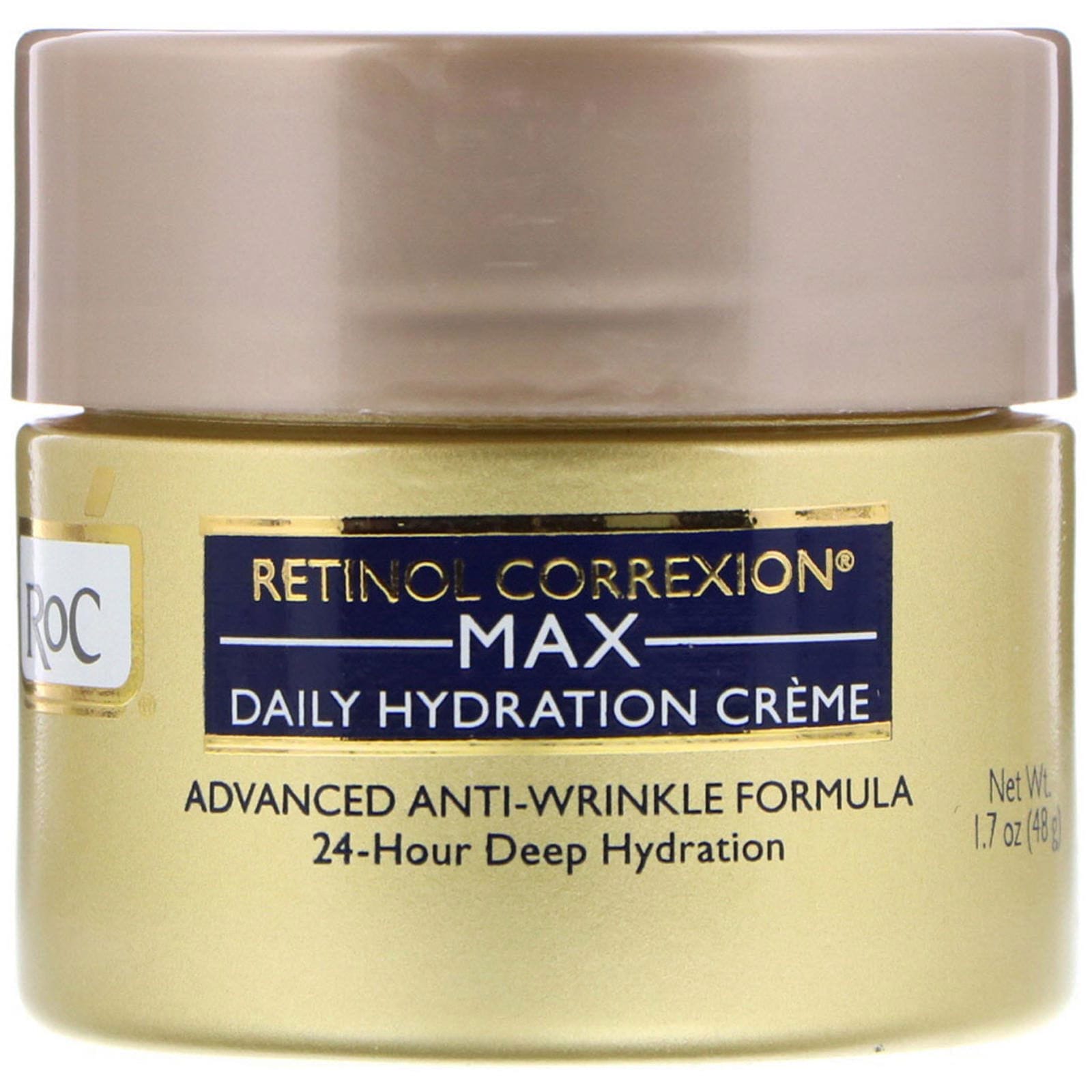 RoC, Retinol Correxion, Crema hidratante de uso diario y máximo rendimiento, 1,7 oz (48 g)