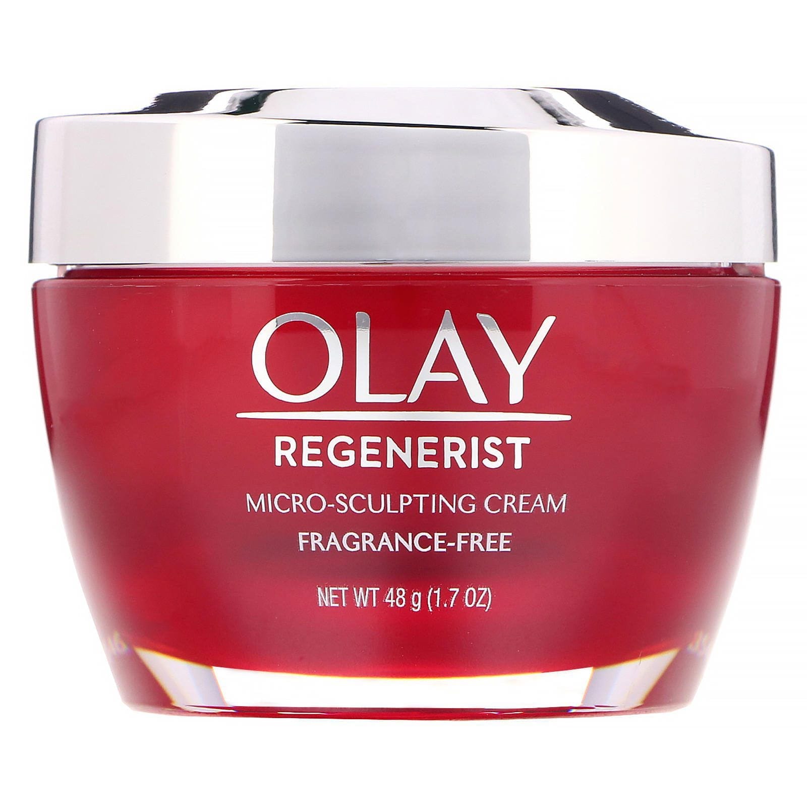 Olay, Regenerist, Crema de microesculpido, Sin fragancia, 48 g (1,7 oz)
