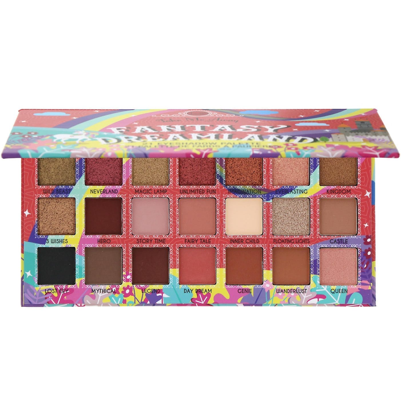 J.Cat Beauty, Llévame lejos, Paleta de sombras para ojos, ESP303 Mundo de ensueño, 25 g (0,88 oz)