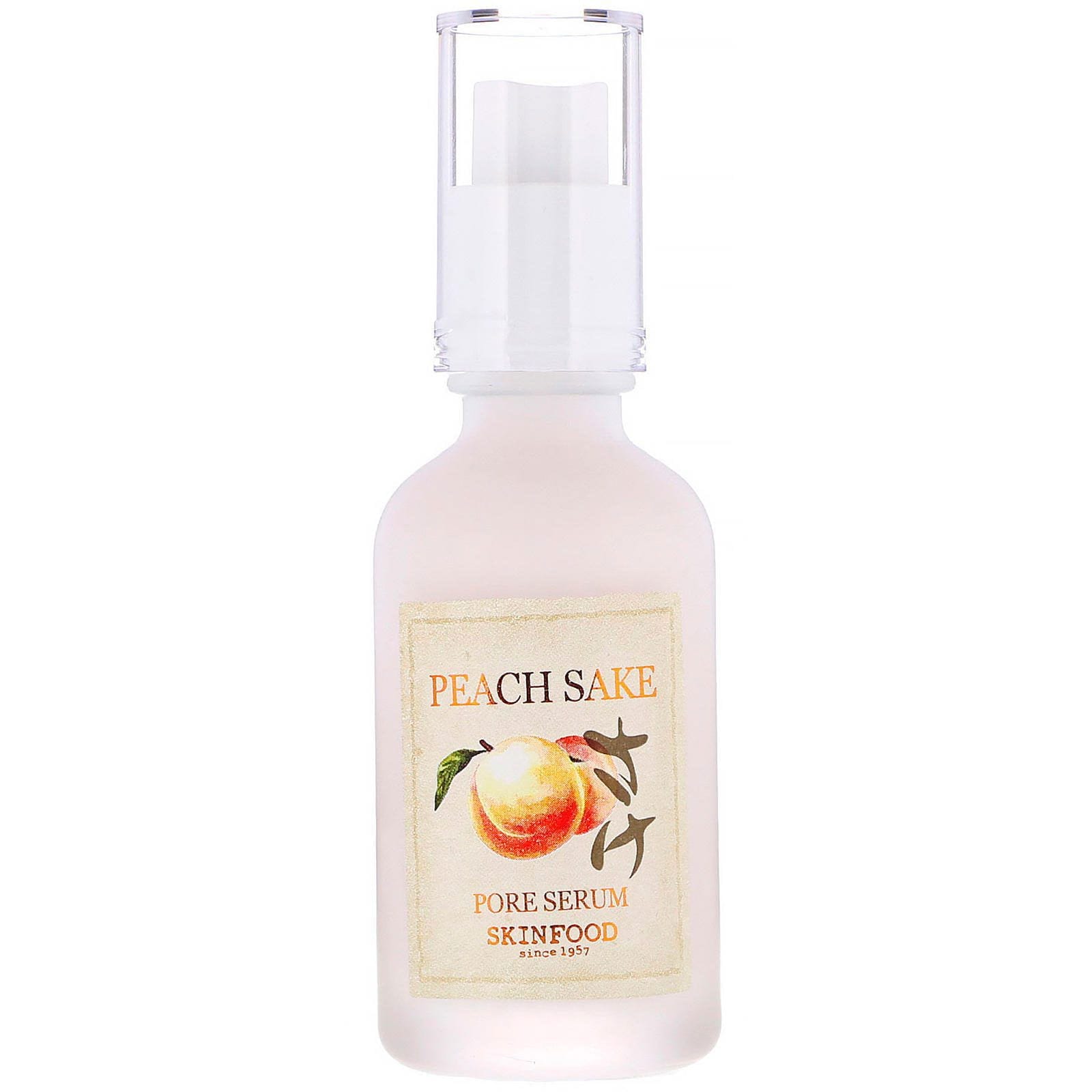 Skinfood, Serum para poros de Sake y Durazno, 45 ml (1.52 fl oz)