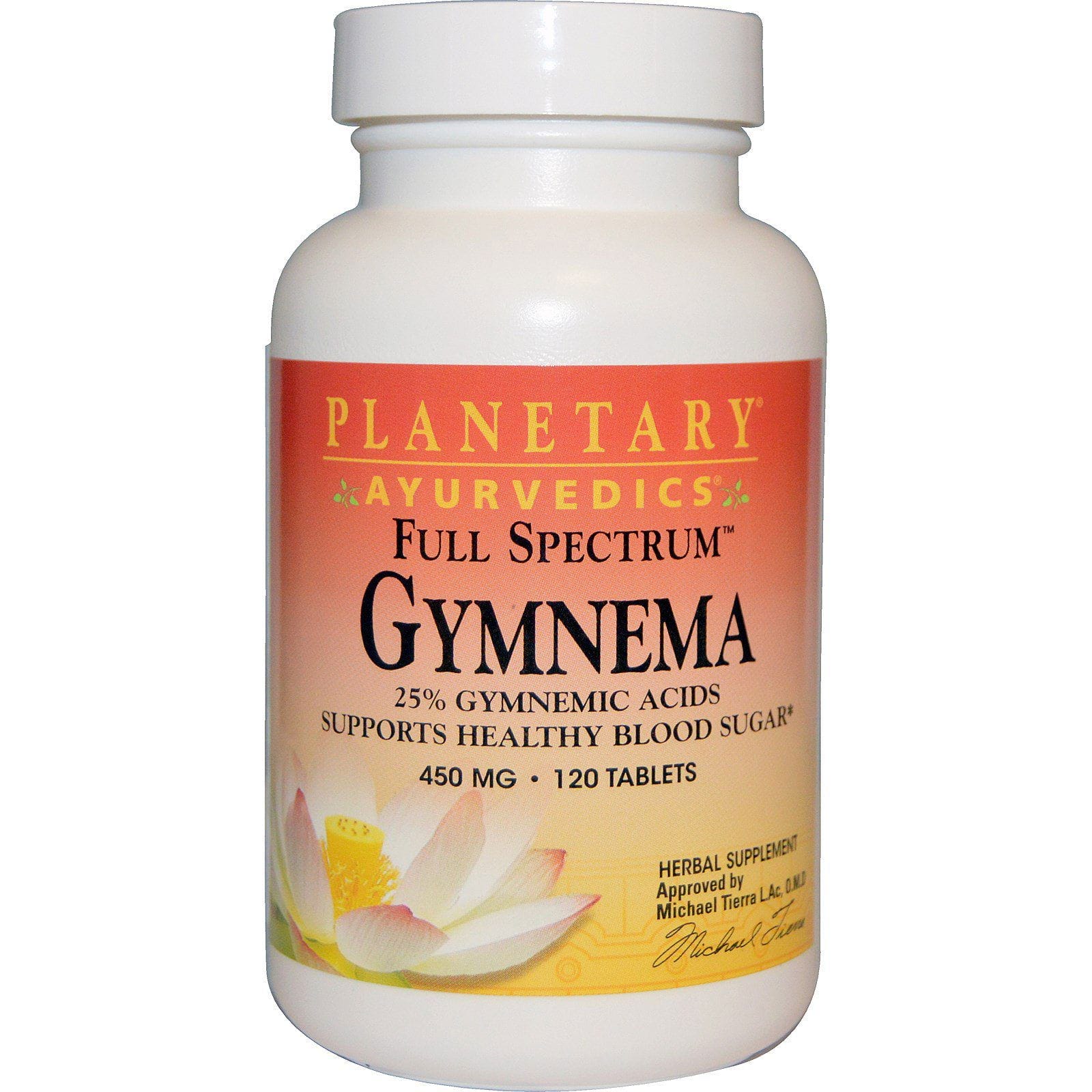 Planetary Herbals, Ayurvedics, Full Spectrum, Gymnema, 450 mg, 120 Tabletas