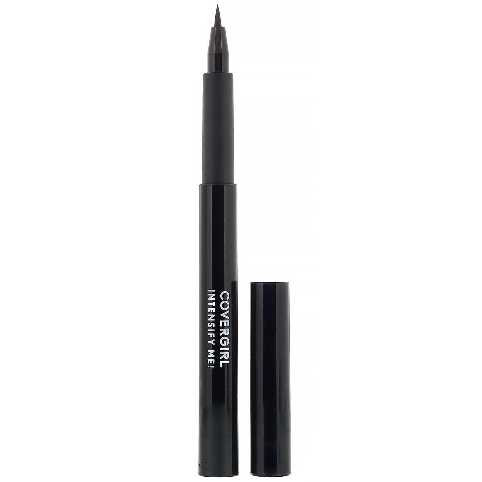 Covergirl, Intensify Me!, Delineador de ojos líquido, 300 Negro intenso, 1 ml (0,03 oz)