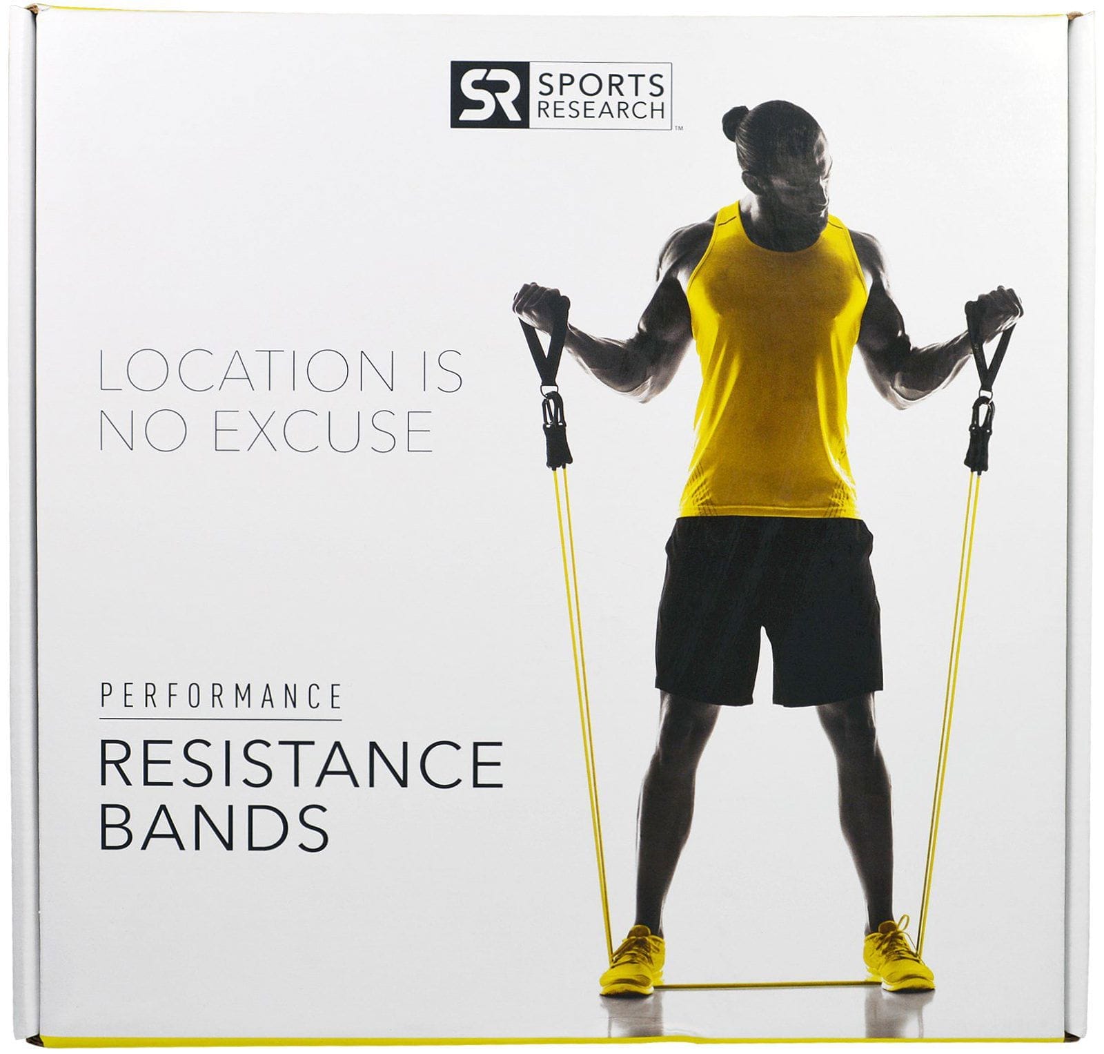Sports Research, Bandas de resistencia para entrenar, 5 bandas
