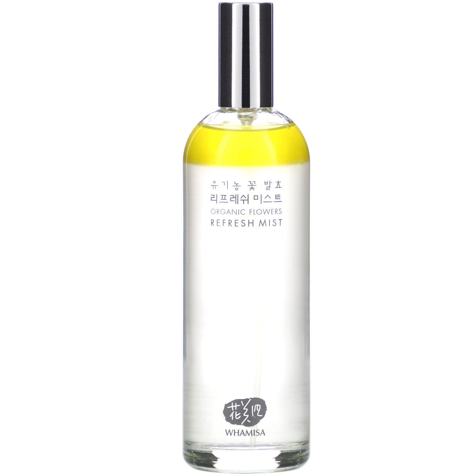 Whamisa, Organic Flowers, Refresh Mist, 3.3 fl oz (100 ml)