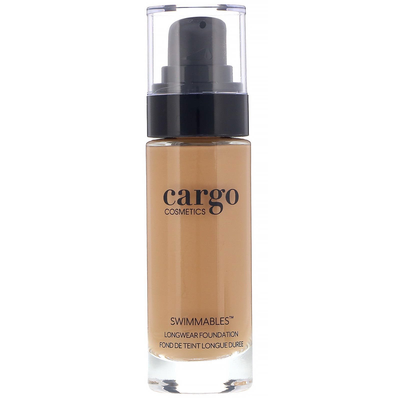 Cargo, Swimmables, Base de maquillaje de larga duración, 60, 30 ml (1 oz. líq.)